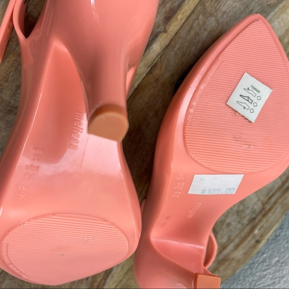 SOLD l Vivienne Westwood Anglomania Novelty Jelly Heart Peep Toe Pinup Heels - Picture 11 of 15